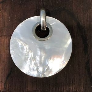 Silpada sterling and mother of pearl bracelet